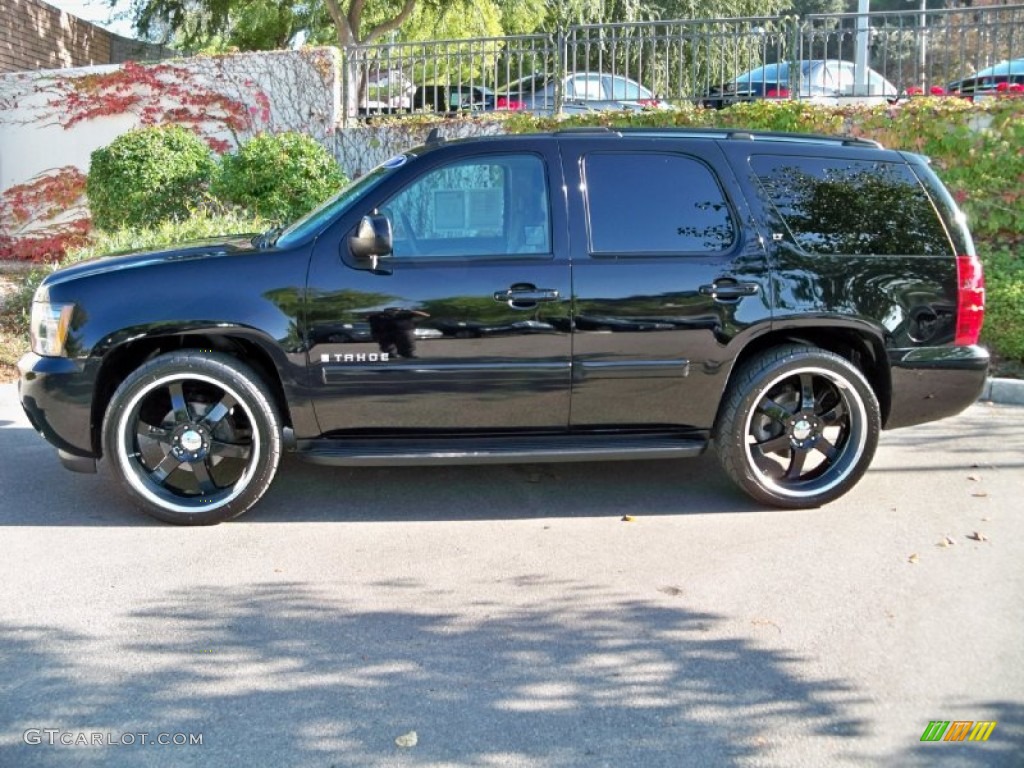 Black 2007 Chevrolet Tahoe LT Exterior Photo #56035415
