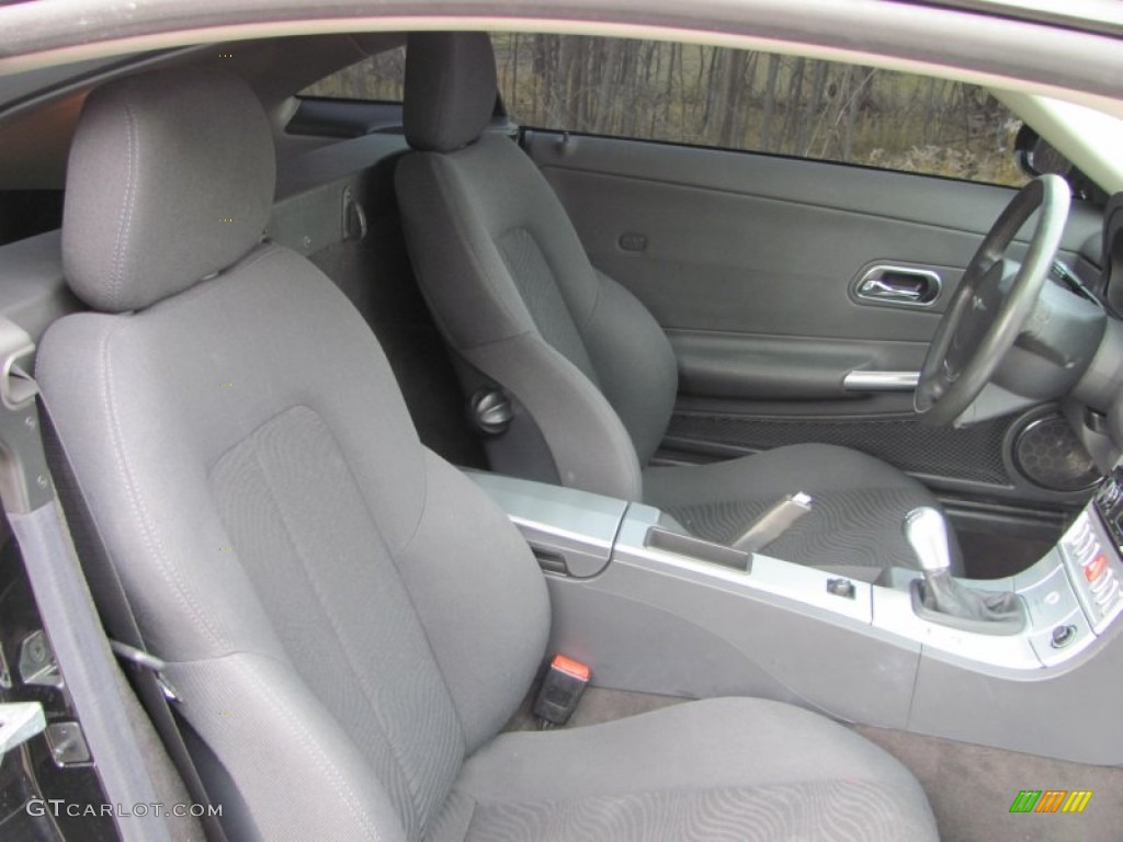 Dark Slate Grey Interior 2005 Chrysler Crossfire Coupe Photo #56035445