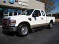 Oxford White - F250 Super Duty XLT SuperCab Photo No. 8