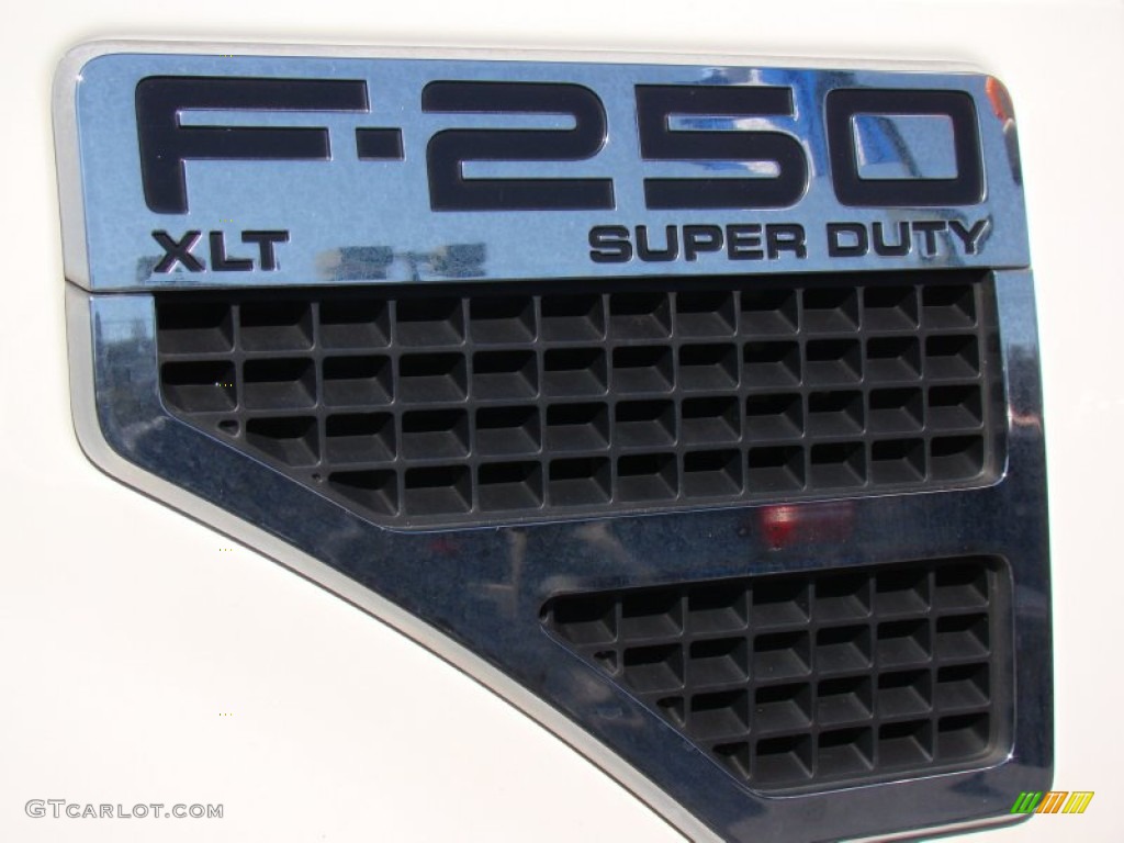 2008 Ford F250 Super Duty XLT SuperCab Marks and Logos Photo #56035970