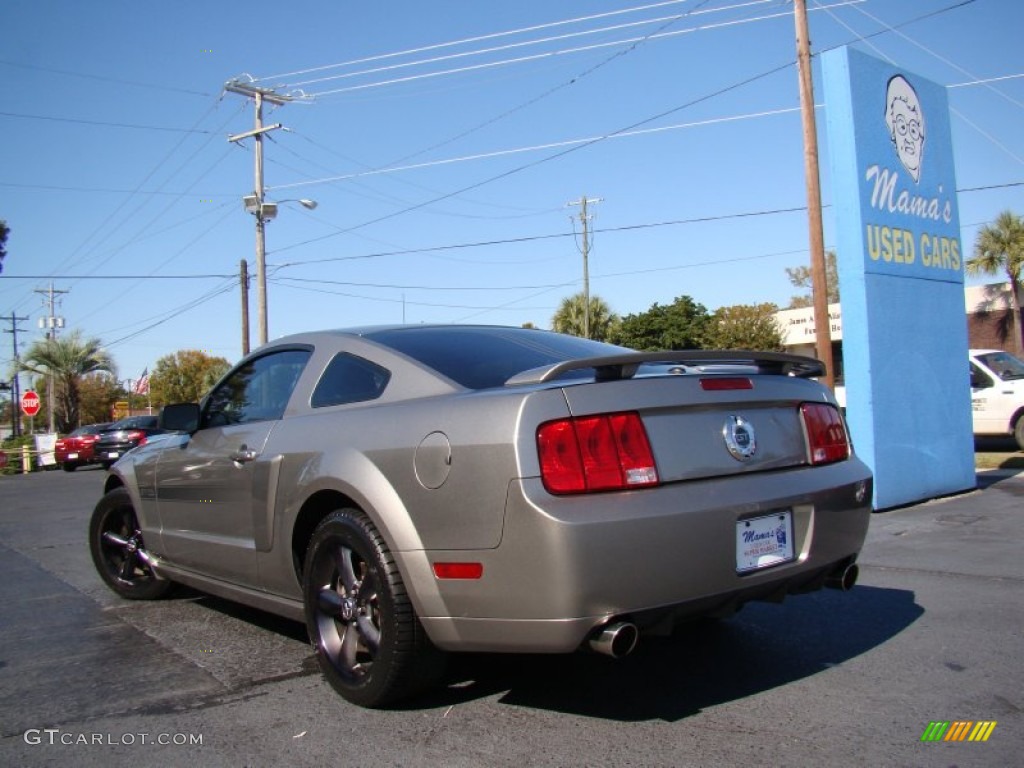 2009 Mustang GT/CS California Special Coupe - Vapor Silver Metallic / Black/Steel photo #31