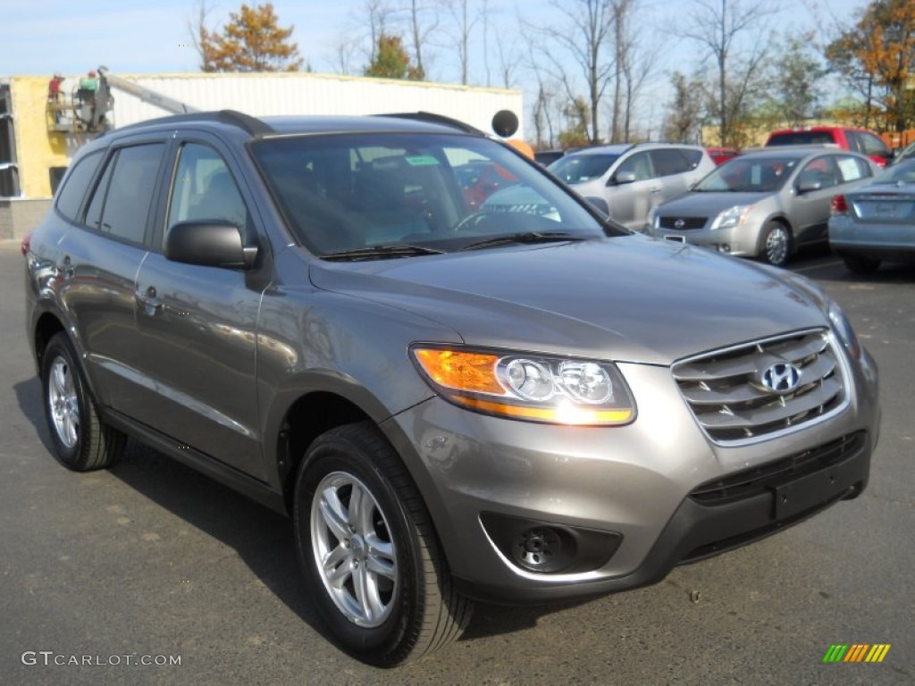 Mineral Gray 2011 Hyundai Santa Fe GLS AWD Exterior Photo #56036600
