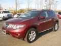 2010 Merlot Red Metallic Nissan Murano SL AWD  photo #1