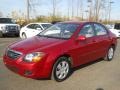 Spicy Red Metallic - Spectra EX Sedan Photo No. 1
