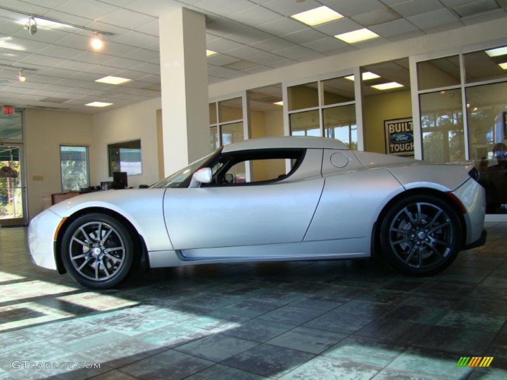 Sterling Silver Tesla Roadster