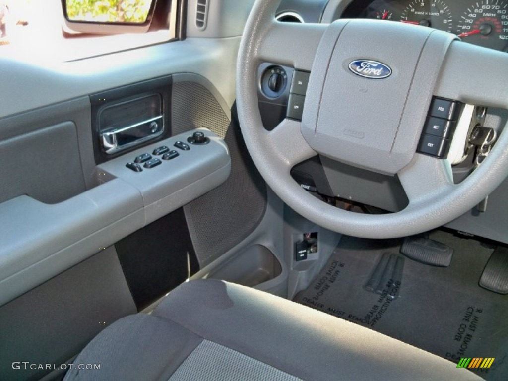 2006 F150 XLT SuperCab - Black / Medium/Dark Flint photo #22