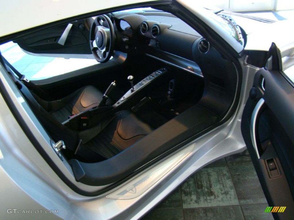 Black Interior 2008 Tesla Roadster Standard Roadster Model Photo #56037350