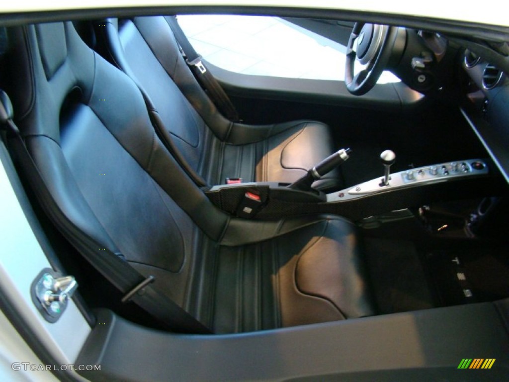 Black Interior 2008 Tesla Roadster Standard Roadster Model Photo #56037361