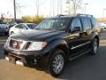 2008 Super Black Nissan Pathfinder LE V8 4x4  photo #1