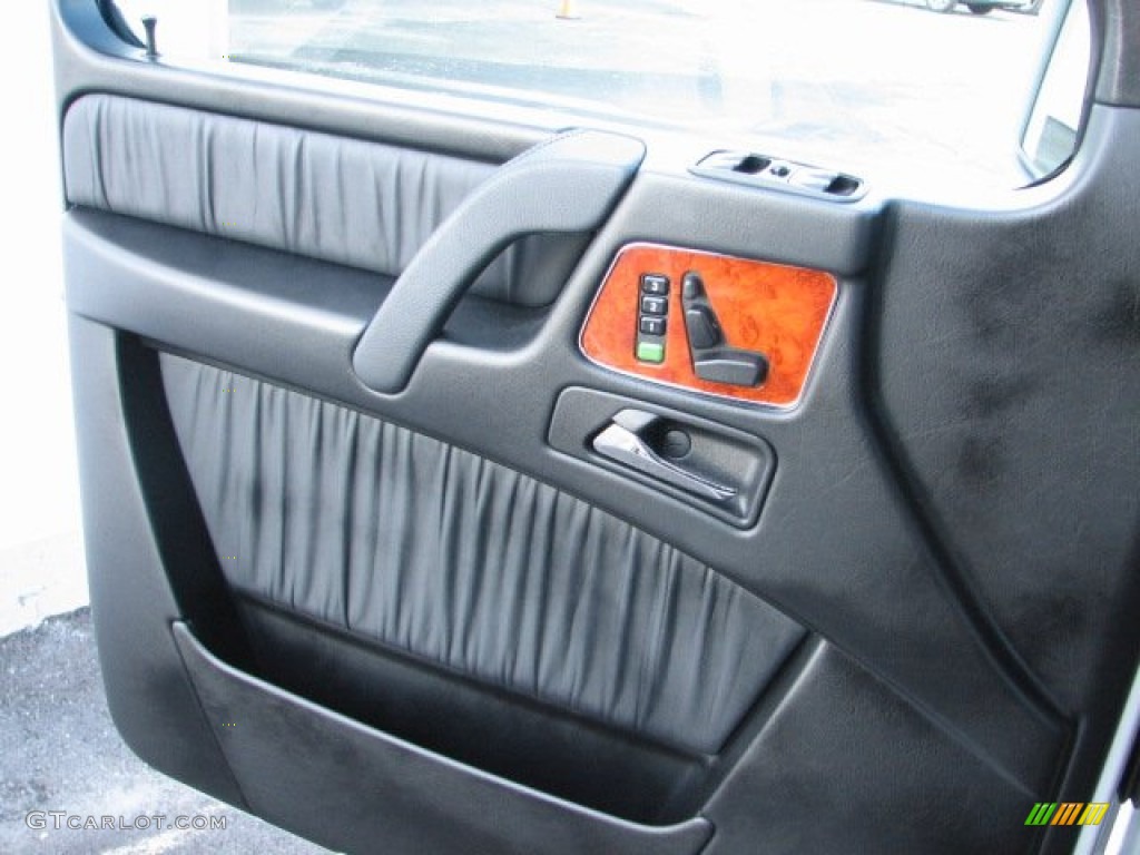 2011 Mercedes-Benz G 55 AMG designo Black Door Panel Photo #56037948