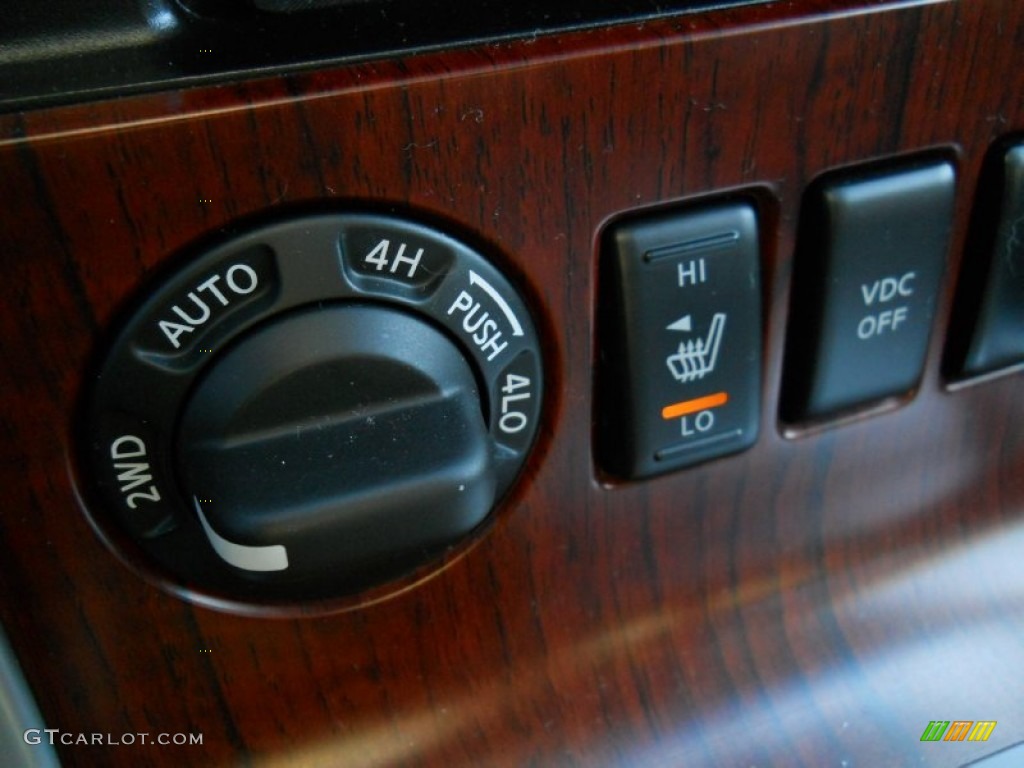 2008 Pathfinder LE V8 4x4 - Super Black / Graphite photo #13