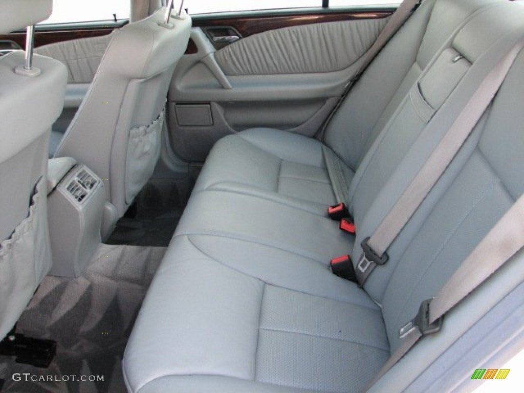Grey Interior 1999 Mercedes-Benz E 320 4Matic Sedan Photo #56038200
