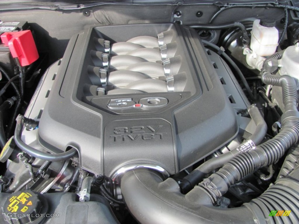 2012 Ford Mustang GT Premium Coupe 5.0 Liter DOHC 32-Valve Ti-VCT V8 Engine Photo #56038817