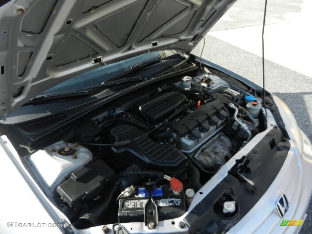2003 Honda Civic EX Sedan 1.7 Liter SOHC 16V VTEC 4 Cylinder Engine Photo #56039300
