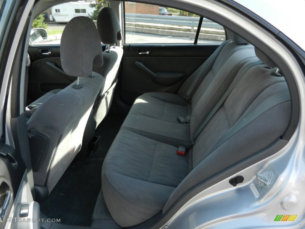 Gray Interior 2003 Honda Civic EX Sedan Photo #56039315