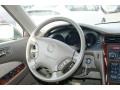 2002 Acura RL Parchment Interior Steering Wheel Photo
