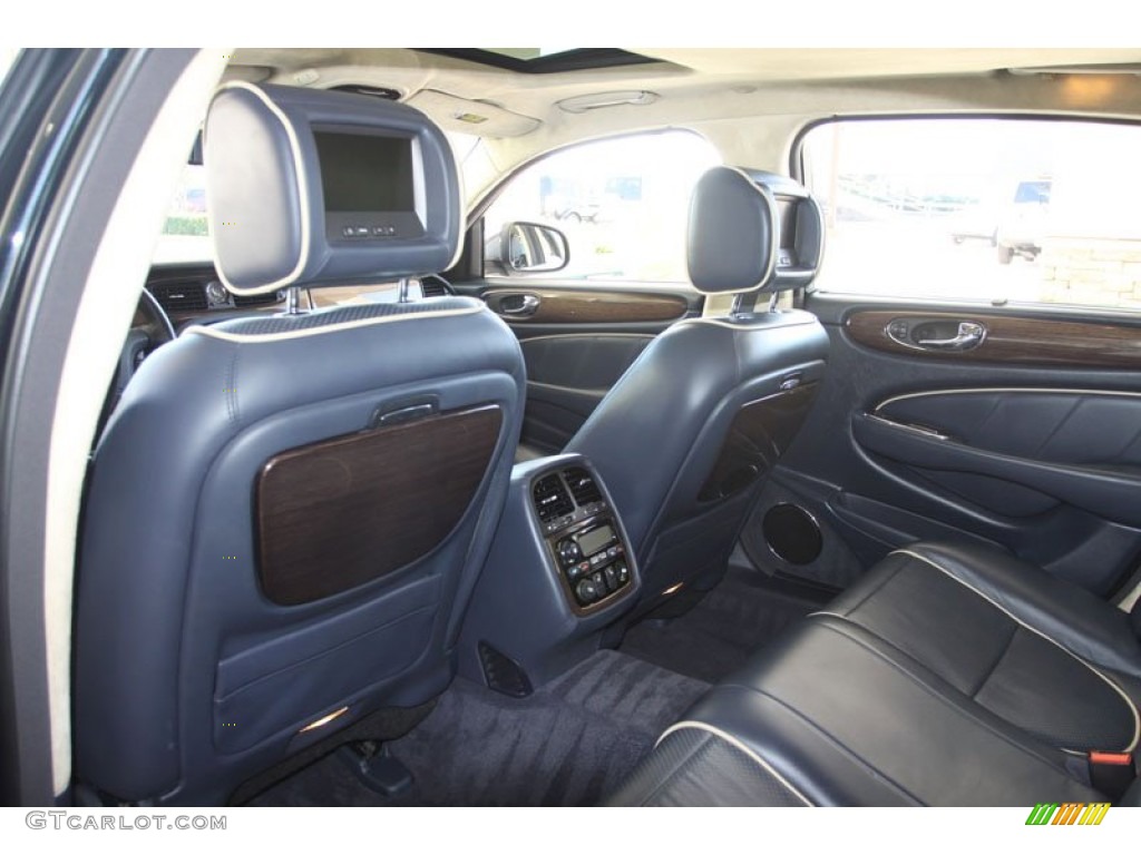 Navy/Barley Interior 2009 Jaguar XJ Super V8 Portfolio Photo #56041715