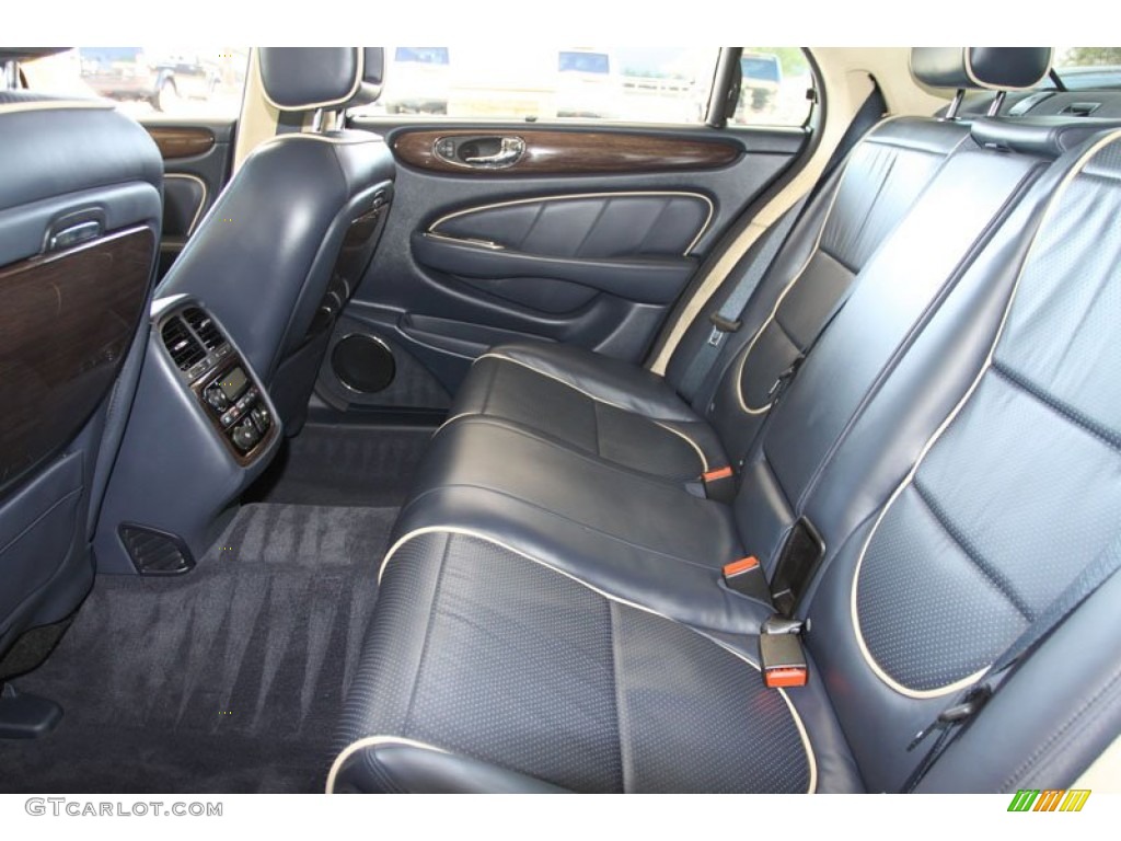 Navy/Barley Interior 2009 Jaguar XJ Super V8 Portfolio Photo #56041724