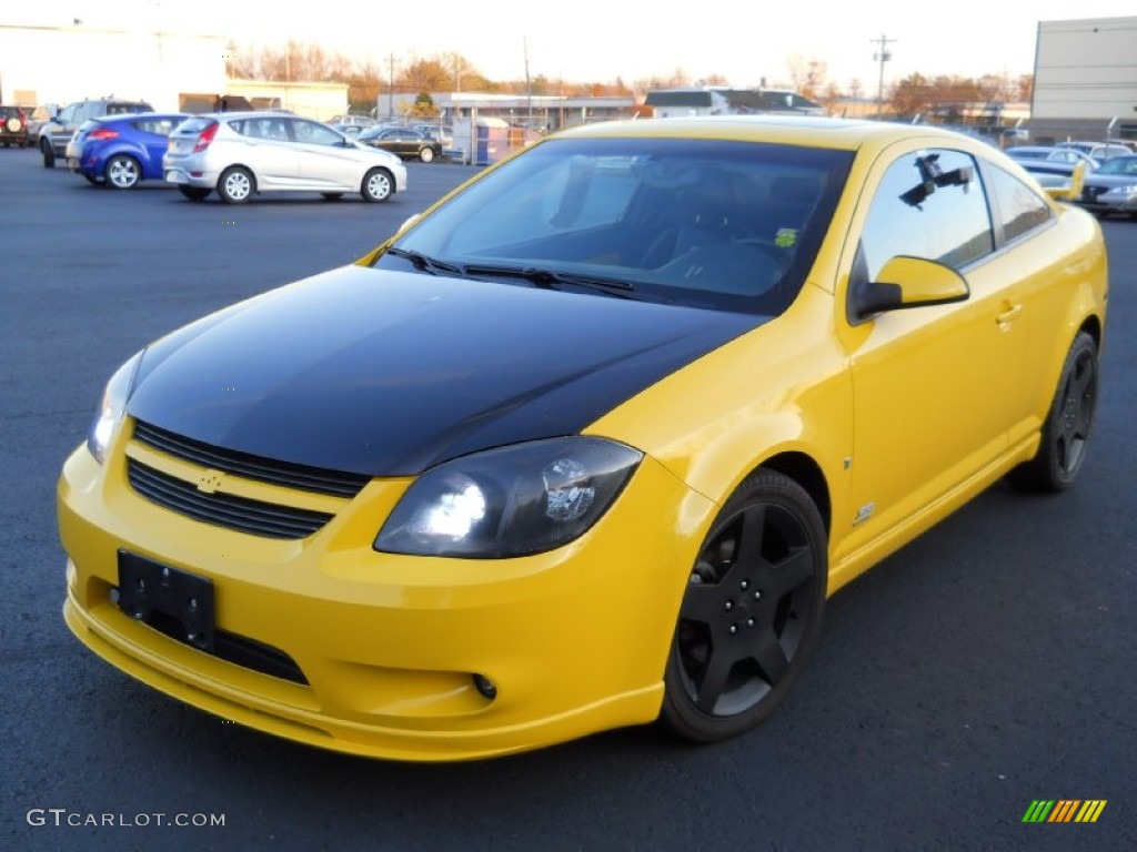 Rally Yellow 2006 Chevrolet Cobalt SS Supercharged Coupe Exterior Photo #56043683