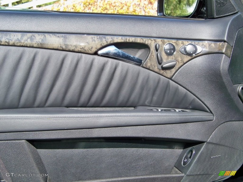 2009 Mercedes-Benz E 63 AMG Sedan Black Door Panel Photo #56043776