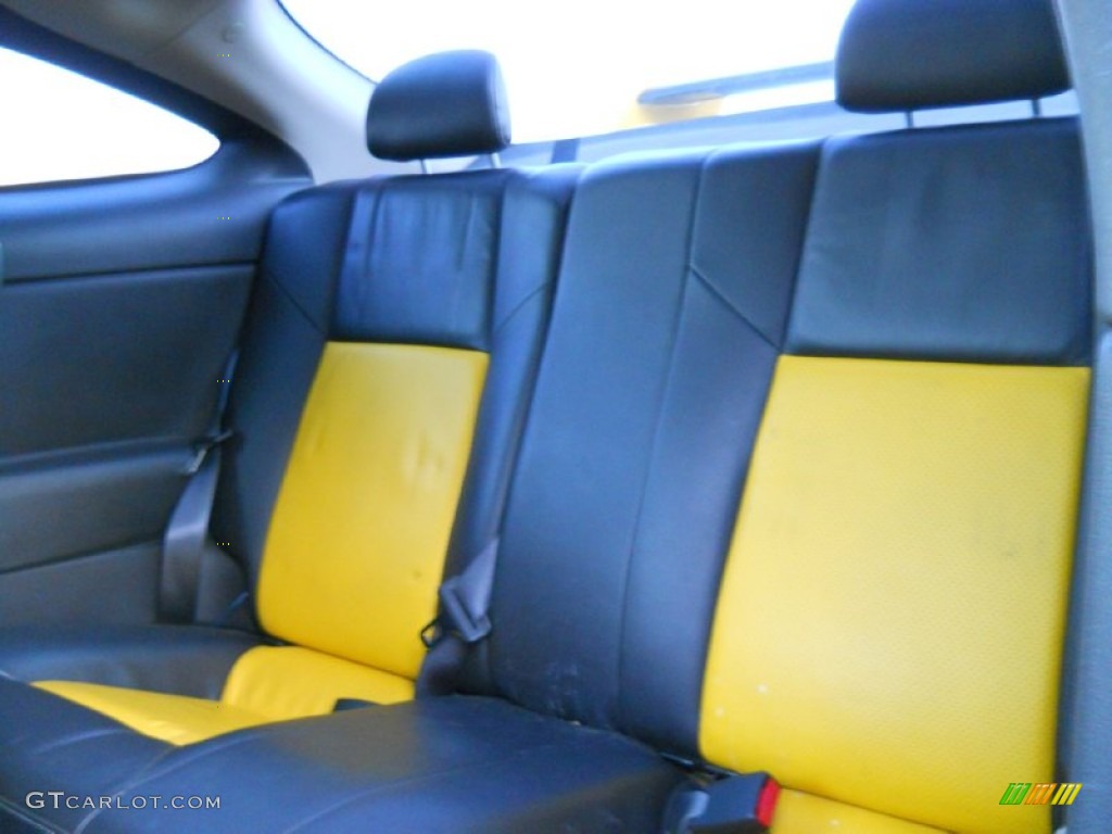 Ebony/Yellow Interior 2006 Chevrolet Cobalt SS Supercharged Coupe Photo #56043791
