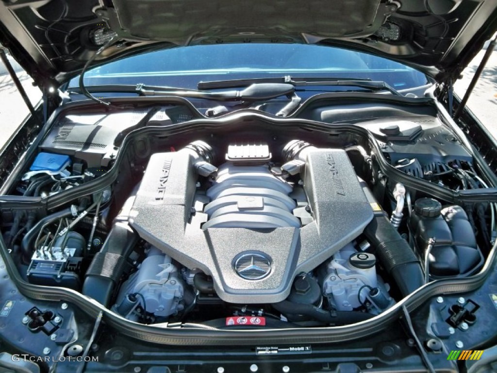 2009 Mercedes-Benz E 63 AMG Sedan Engine Photos
