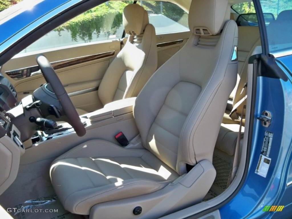 Almond/Mocha Interior 2012 Mercedes-Benz E 350 Cabriolet Photo #56046062