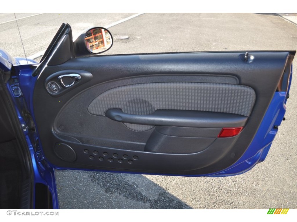 2005 Chrysler PT Cruiser Convertible Dark Slate Gray Door Panel Photo #56046092