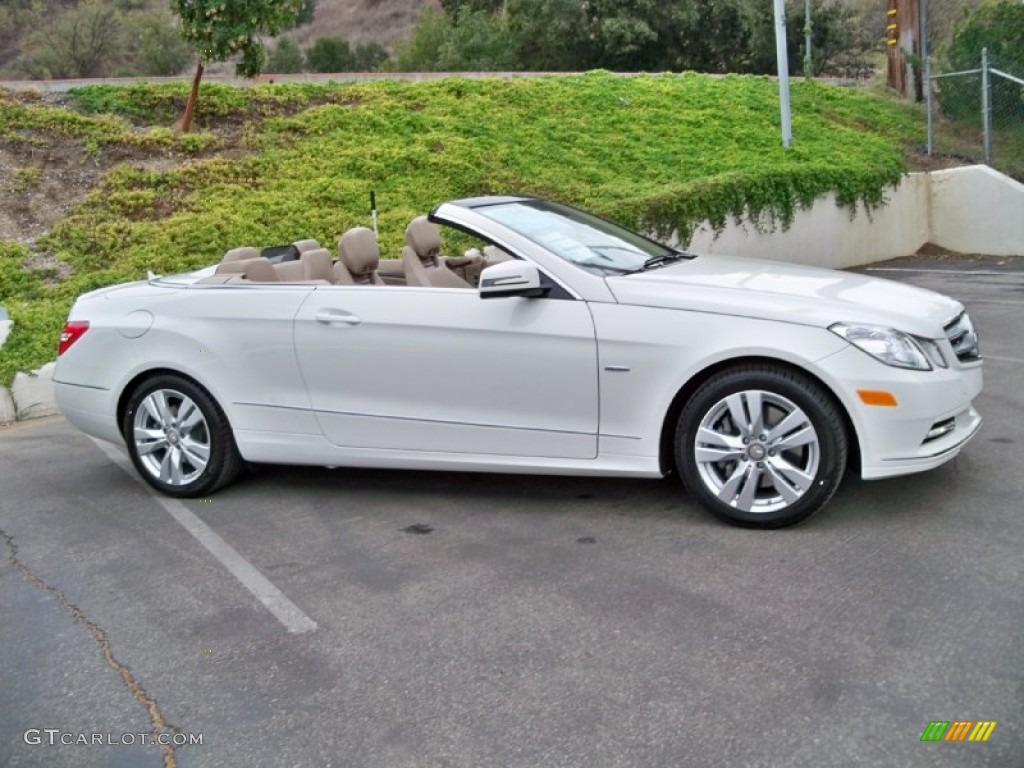 Arctic White 2012 Mercedes-Benz E 350 Cabriolet Exterior Photo #56046110