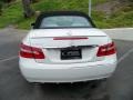 2012 Arctic White Mercedes-Benz E 350 Cabriolet  photo #3