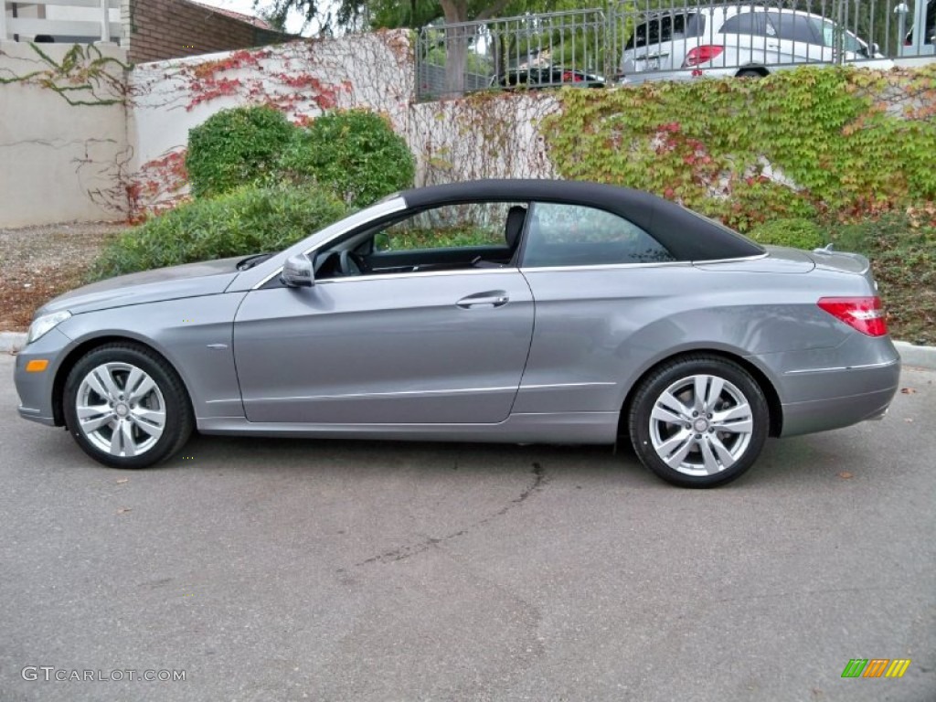 Palladium Silver Metallic 2012 Mercedes-Benz E 350 Cabriolet Exterior Photo #56046386