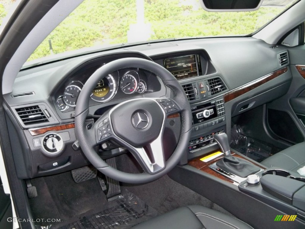 2012 Mercedes-Benz E 350 Cabriolet Black Dashboard Photo #56046956