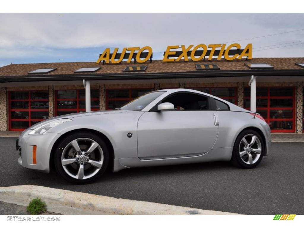 2006 350Z Coupe - Silver Alloy Metallic / Carbon Black photo #1