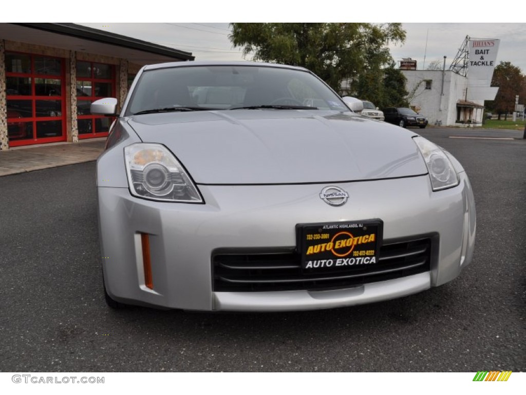 2006 350Z Coupe - Silver Alloy Metallic / Carbon Black photo #4