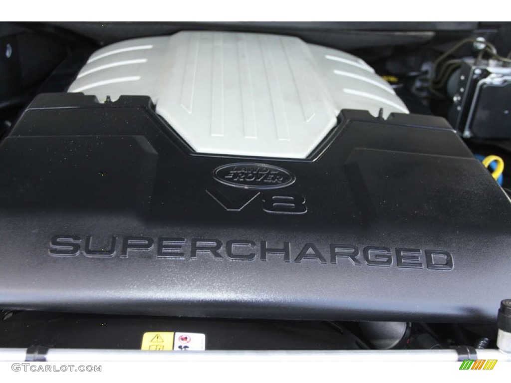 2007 Range Rover Supercharged - Java Black Pearl / Sand Beige photo #47