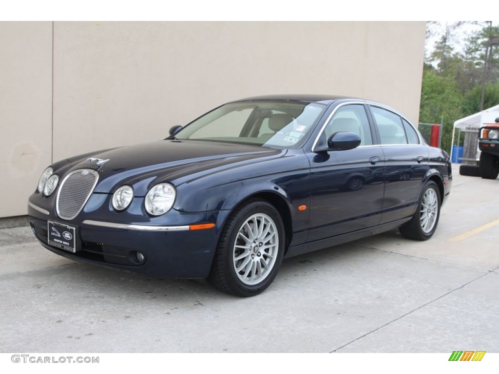 2006 S-Type 3.0 - Indigo Blue Metallic / Ivory photo #11