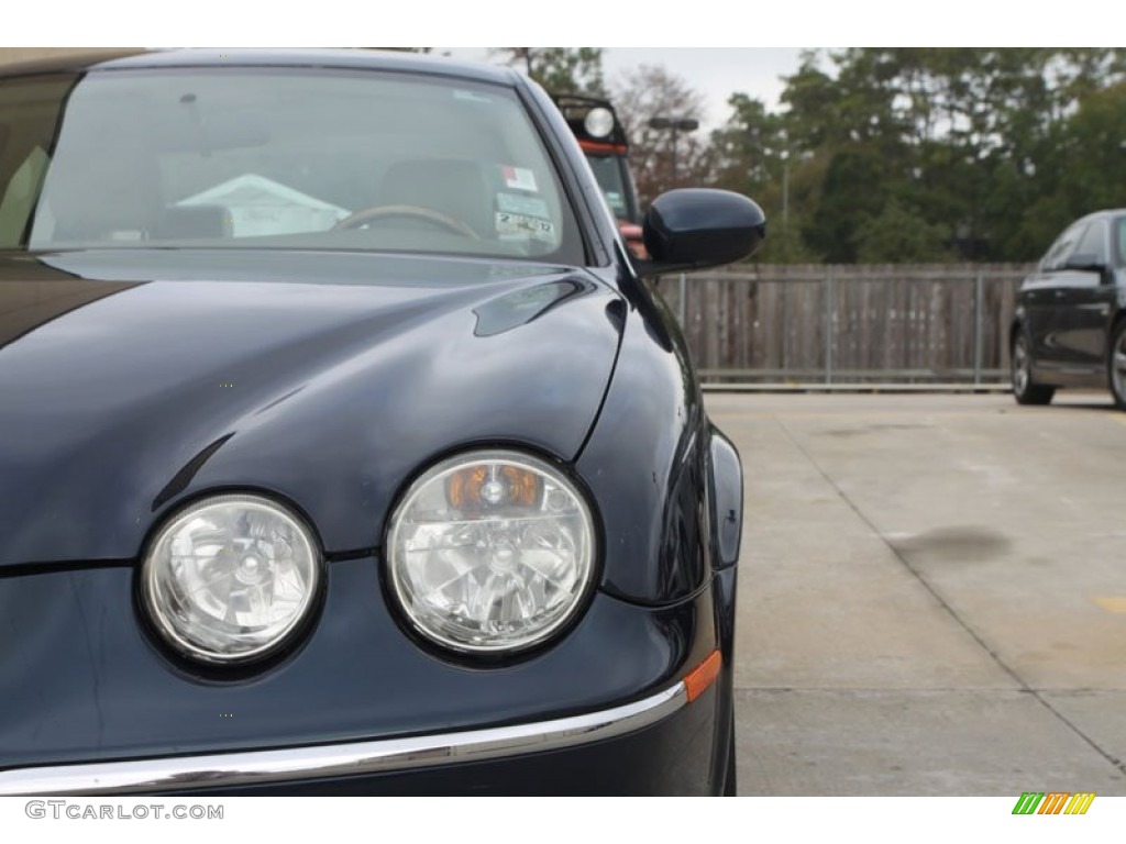 2006 S-Type 3.0 - Indigo Blue Metallic / Ivory photo #12