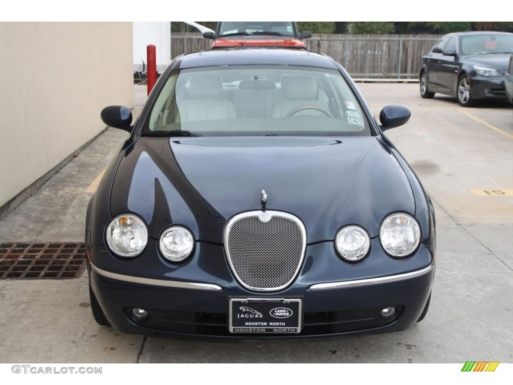 2006 S-Type 3.0 - Indigo Blue Metallic / Ivory photo #13
