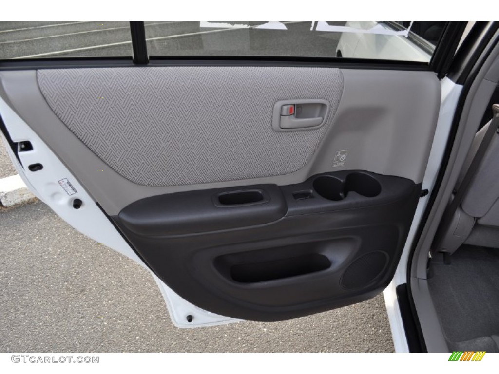 2003 Toyota Highlander I4 Charcoal Door Panel Photo #56048501