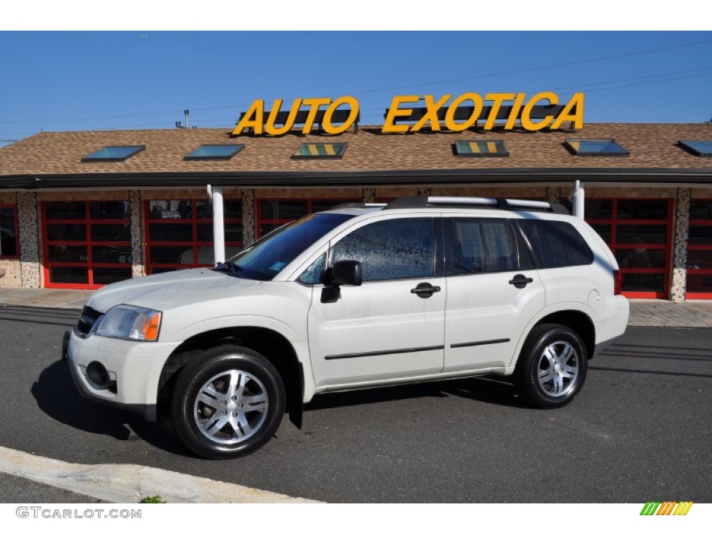 2006 Endeavor LS AWD - Dover White Pearl / Charcoal photo #1