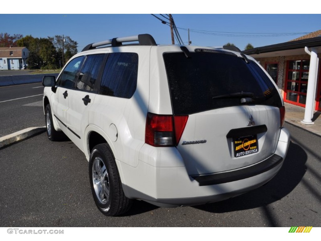 2006 Endeavor LS AWD - Dover White Pearl / Charcoal photo #2
