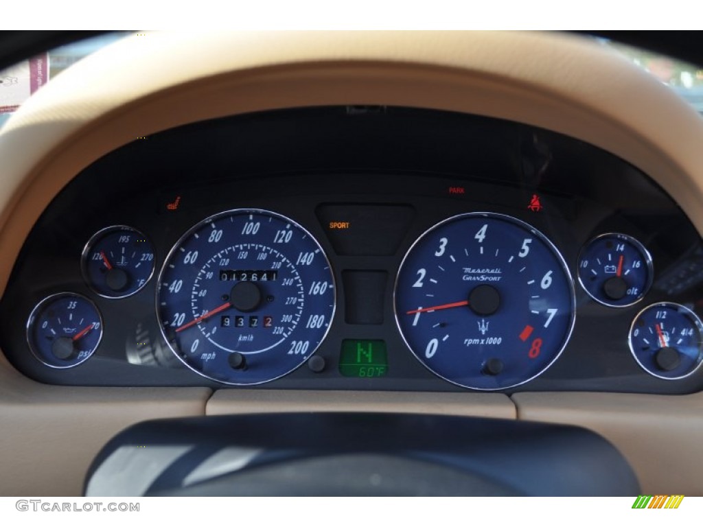2006 Maserati GranSport Spyder Gauges Photo #56049173