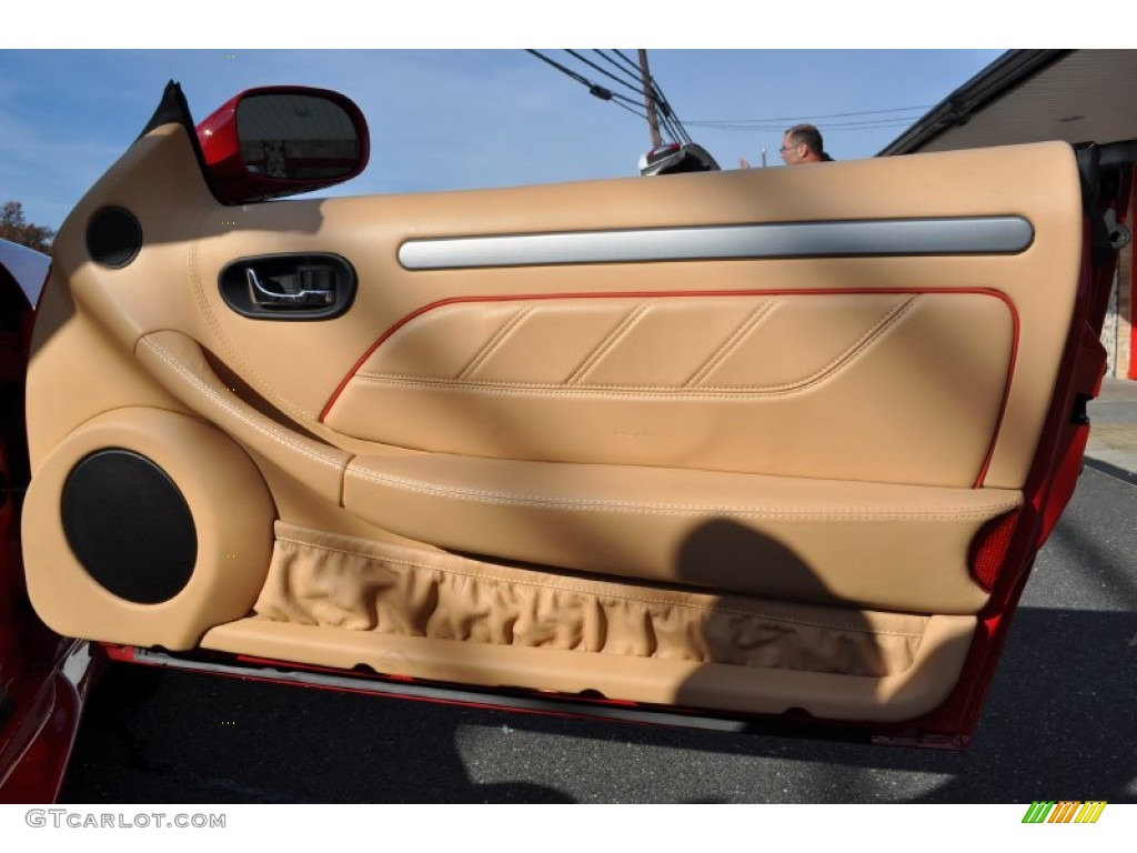 2006 Maserati GranSport Spyder Avorio (Ivory) Door Panel Photo #56049278
