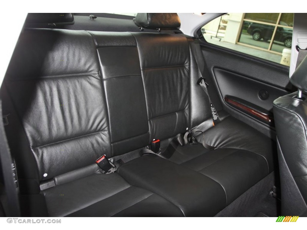 Black Interior 2005 BMW 3 Series 330i Coupe Photo #56049425