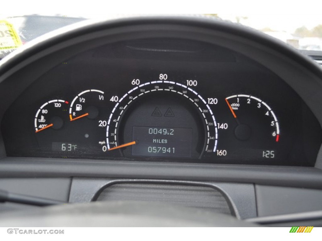 2001 Mercedes-Benz CL 600 Gauges Photos