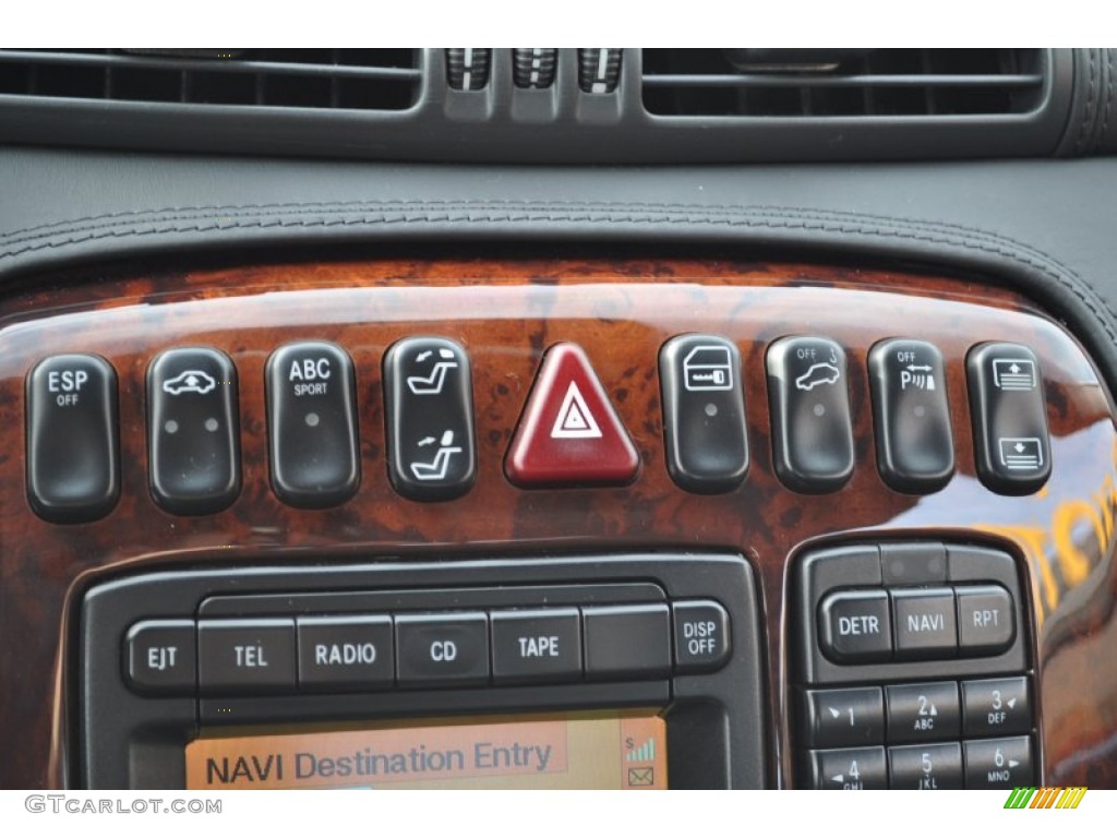 2001 Mercedes-Benz CL 600 Controls Photo #56049689