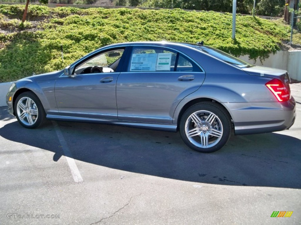 Paladium Silver Metallic 2012 Mercedes-Benz S 550 Sedan Exterior Photo #56051567