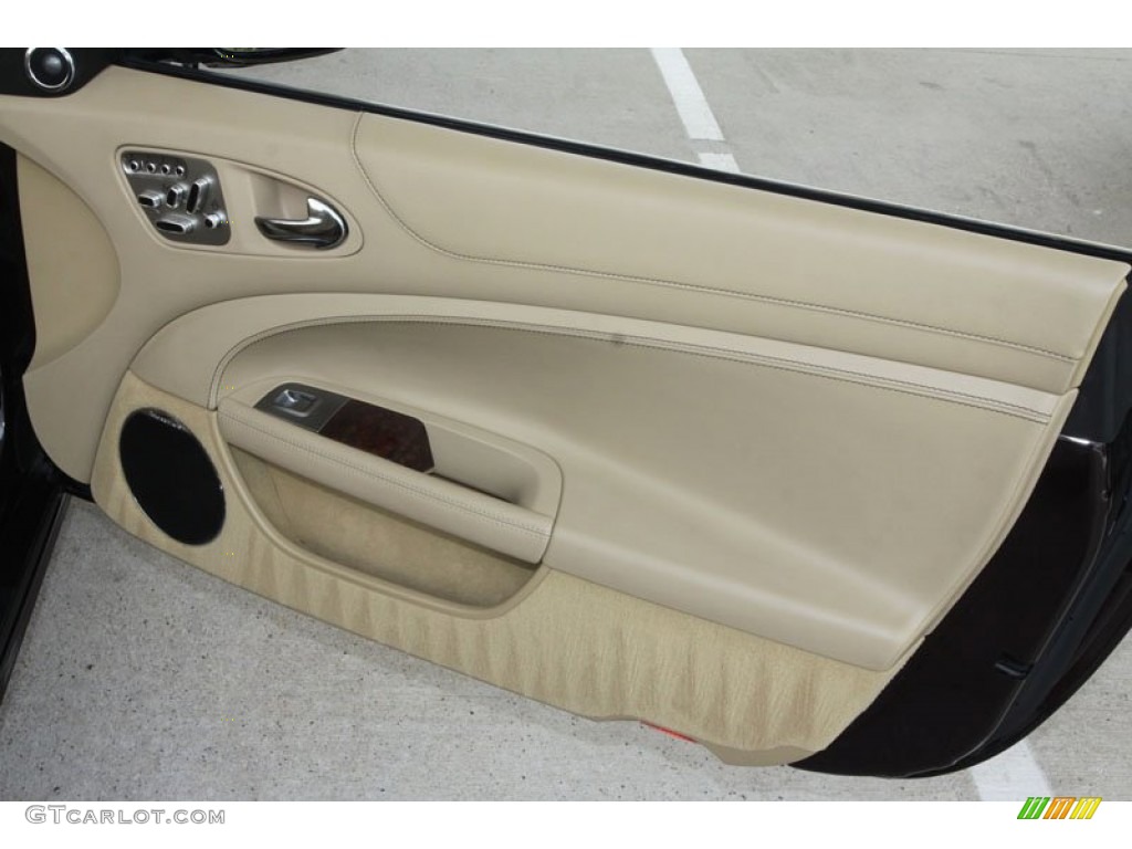 2011 Jaguar XK XK Convertible Caramel/Caramel Door Panel Photo #56051674