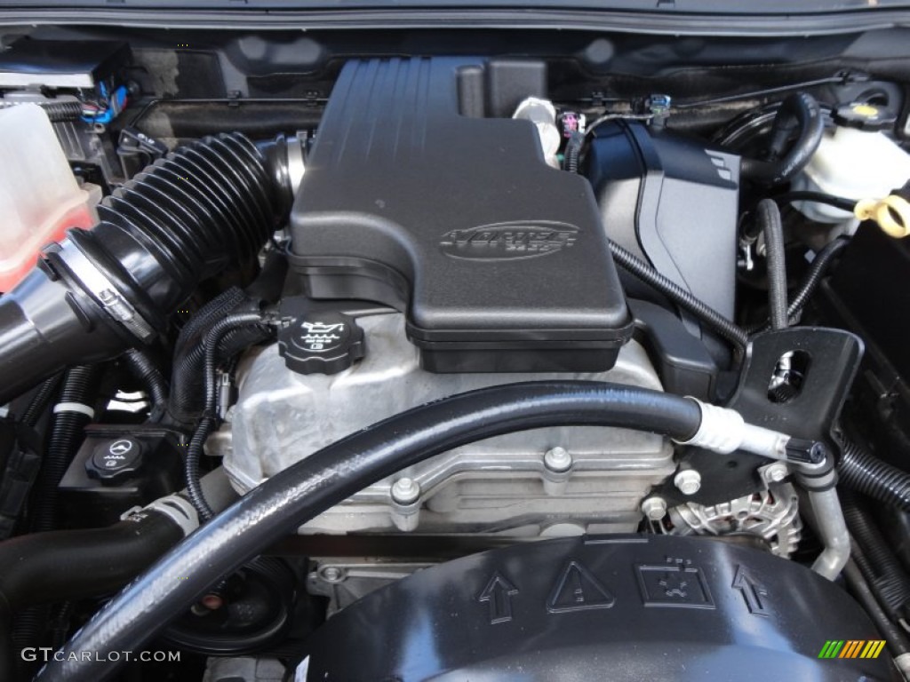 2008 Chevrolet Colorado LT Extended Cab Engine Photos