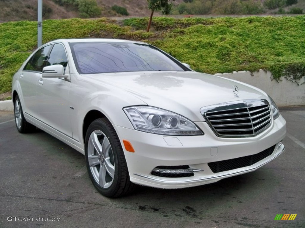 Diamond White Metallic 2012 Mercedes-Benz S 550 Sedan Exterior Photo #56053337